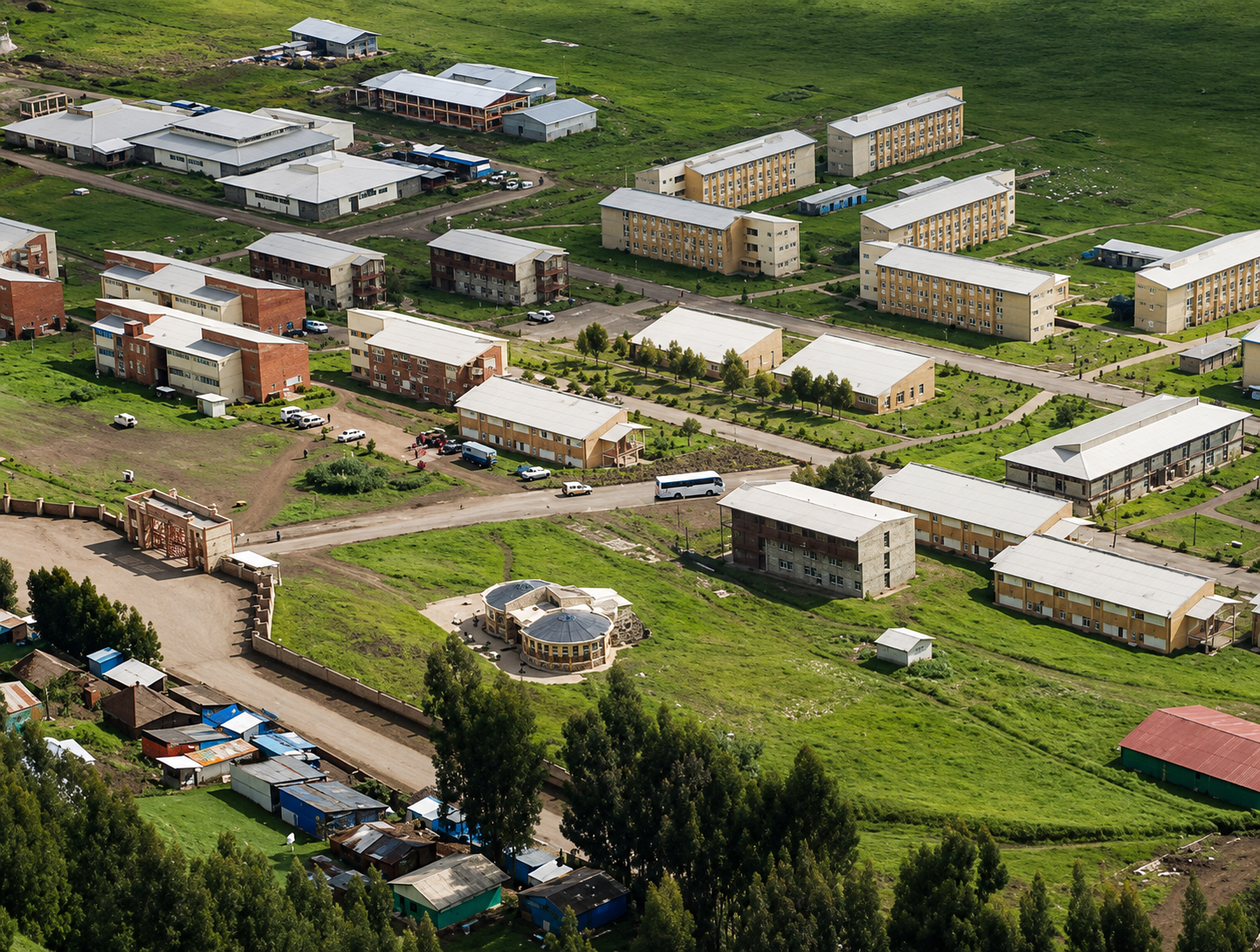 Kombolcha Campus Construction of Infrastructure Network 