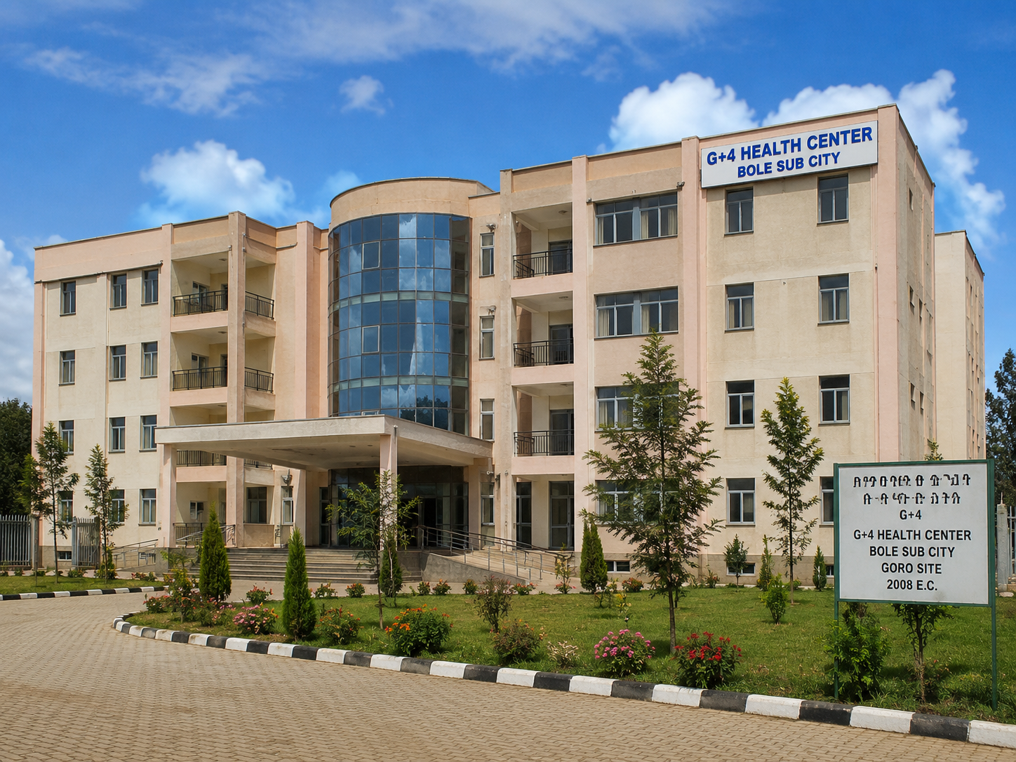 Construction Of Health Center G+4 